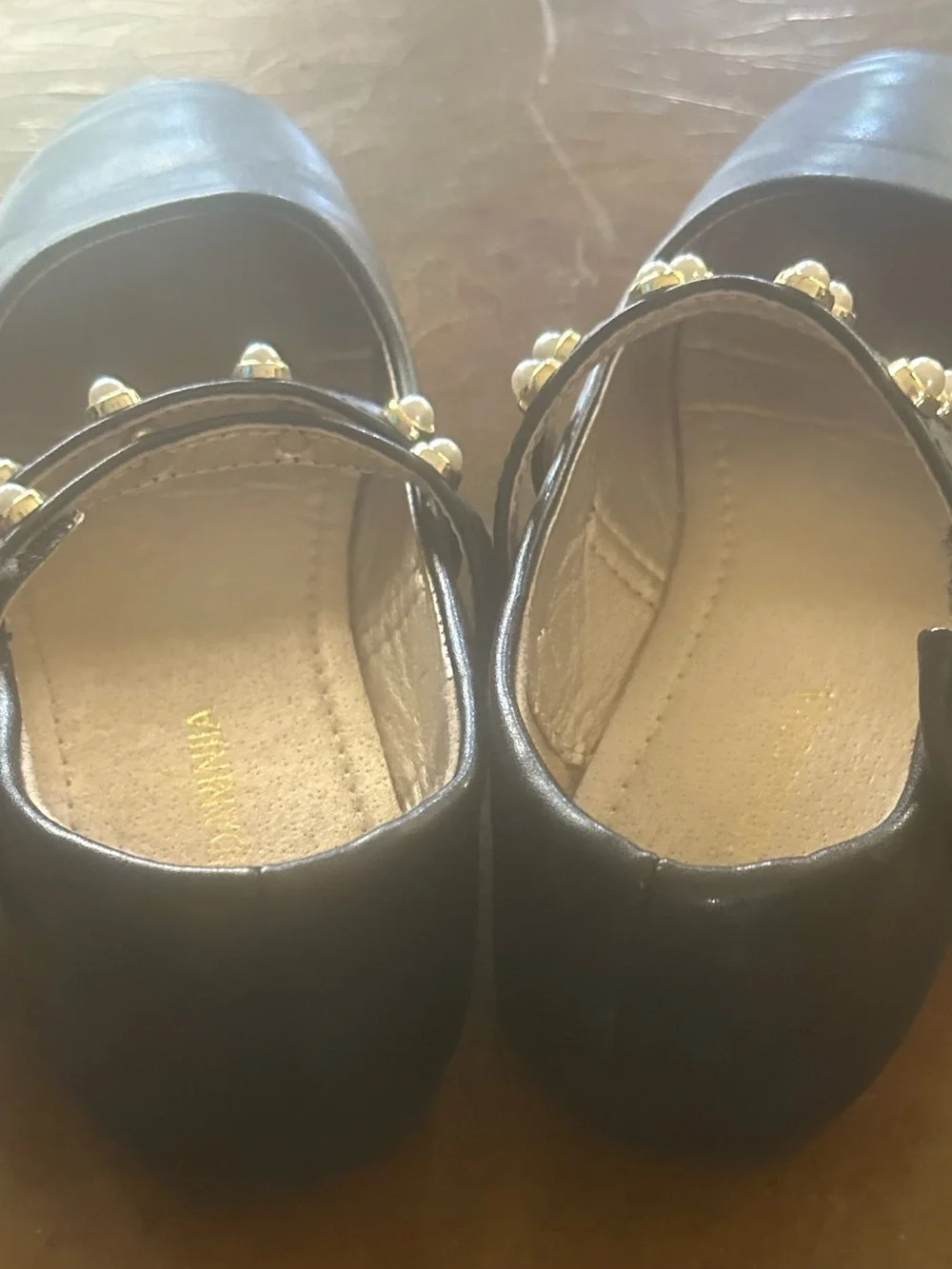 Pandaninja Black Pearl Strap Mary Jane size 1